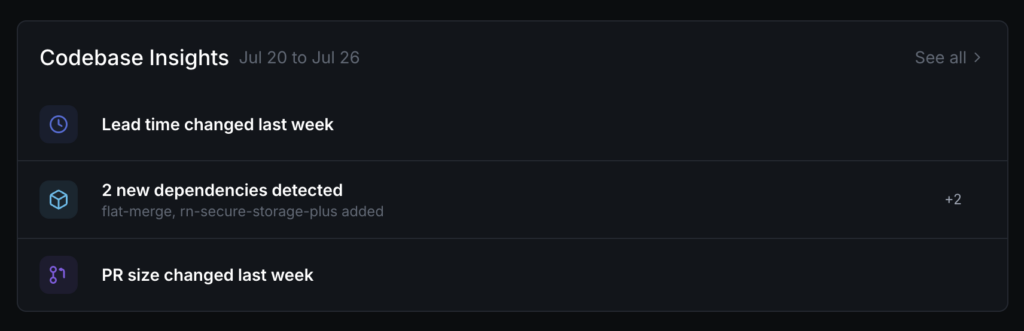 codebase insights closeup